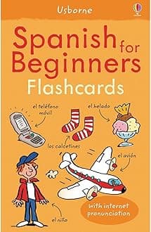 Usborne Publishing Ltd Spanish for Beginners Flashcards Cards – Big Book, 26 February 2010