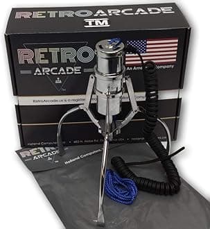 RetroArcade.us Crane Machine mid Size Replacement Claw Hand kit, Height is 9 inch with Coil and Cap