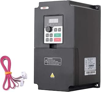 7.5KW 10HP 220V AC 33A VFD Converter Single to 3 Phase Inverter Variable Frequency Drive for CNC Spindle Motor Speed Controller