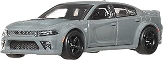 Hot Wheels Fast and Fast 2020 Dodge Charger Hellcat Ride On Toy Mini Car Ages 3+ Gray JBL96