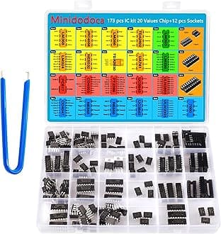 173 pcs 20 Values IC Chips kit