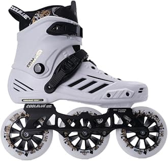 Inline Skate Shoes For Kids Adult, Roller Skates 3 Wheel 110MM Wheels Single Row For Women And Men, Outdoor Roller Skate Professional Inline Speed Skating Shoes