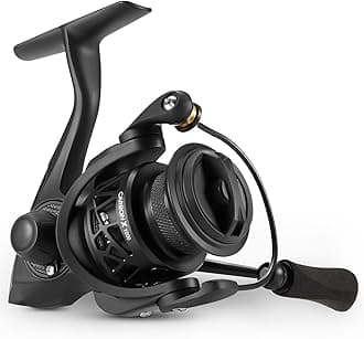 Carbon X Spinning Reels, Light to 5.1oz, Carbon Frame and Rotor, 33LBs Max Drag, 10+1 Shielded BB, 5.2:1/6.2:1 High Speed Gear Ratio, Smooth Powerful Saltwater Freshwater Spinning Reel